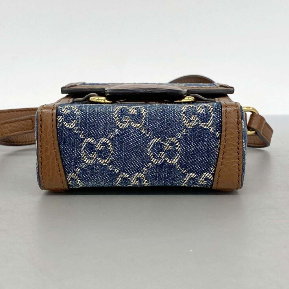 GUCCI Brown Horsebit Shoulder Bag - Picture 3 of 10